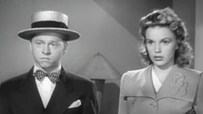 Mickey Rooney and Judy Garland concerned 