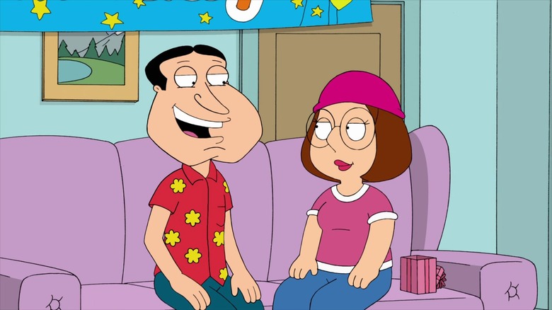 Quagmire hits on Meg Family Guy