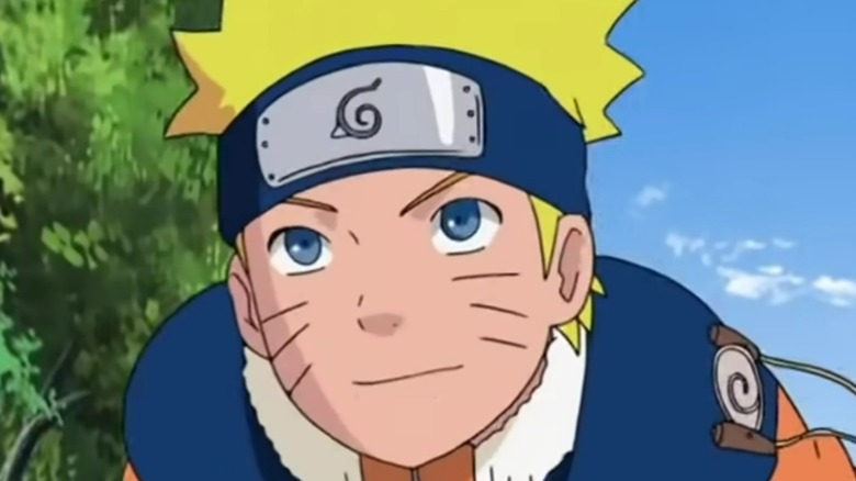 Naruto smiling