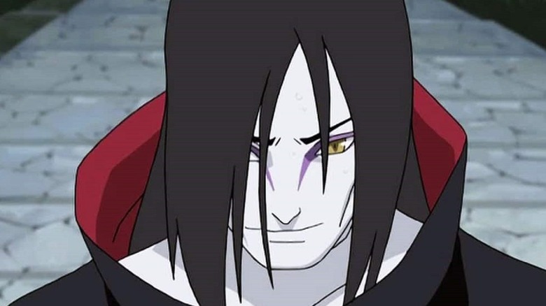 Orochimaru looking intent