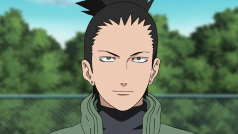 Shikamaru frowning