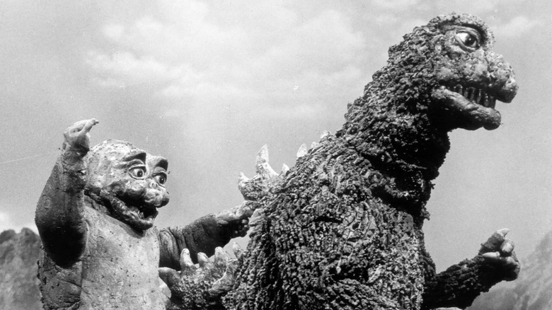 Godzilla and Minilla