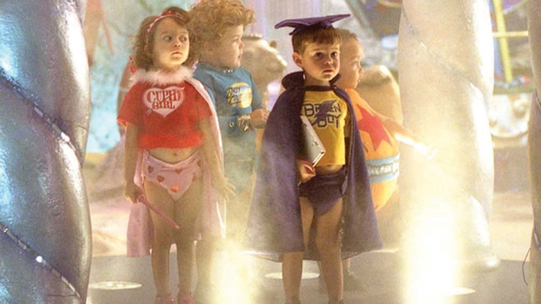 The Superbabies in costume