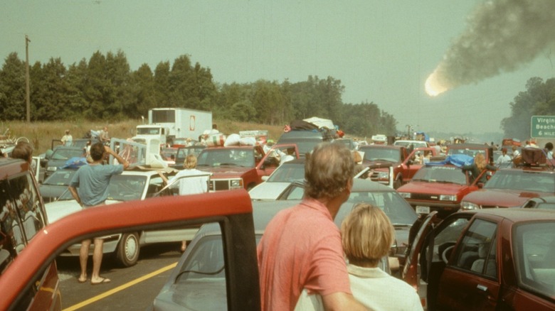 A comet hits a traffic jam