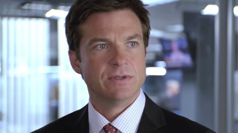 Jason Bateman looks to side