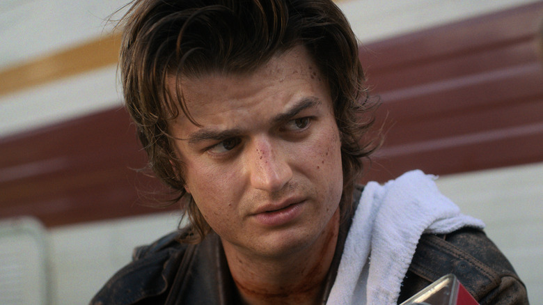 Joe Keery as Steve Harrington on Stranger Things