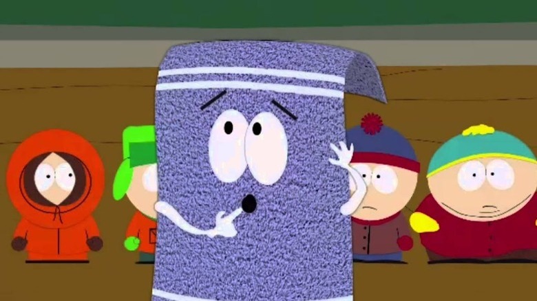 Towelie standing speaking