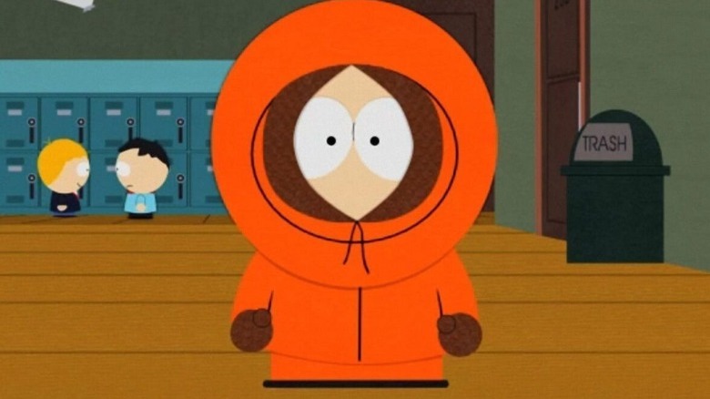 Kenny orange jacket