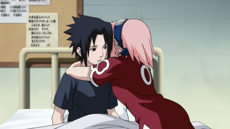 Sasuke wakes up in hospital