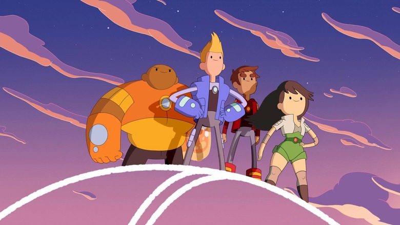 Bravest Warriors stand at attention