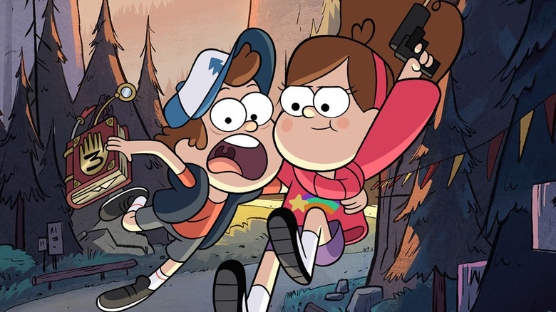 Gravity Falls zipline adventure