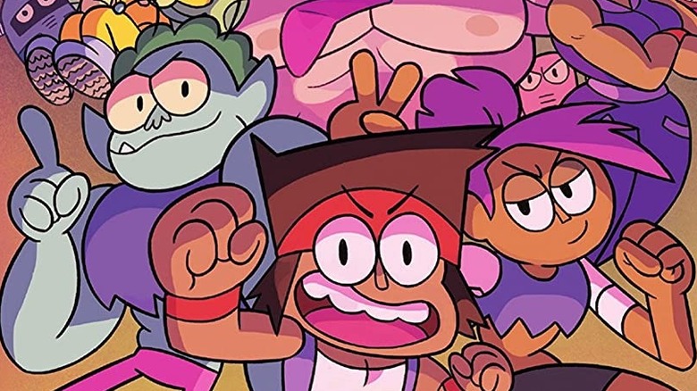 OK K.O.! Let's Be Heroes fist pump