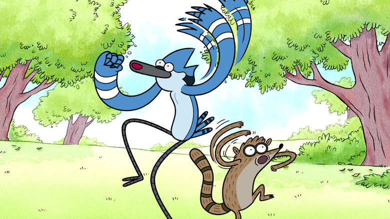 Regular Show cast hooting