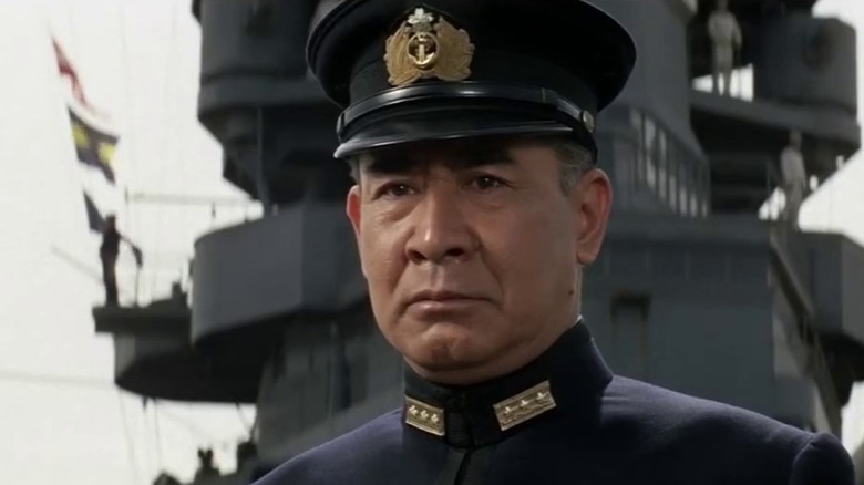 A Japanese commander on an aircraft carrier