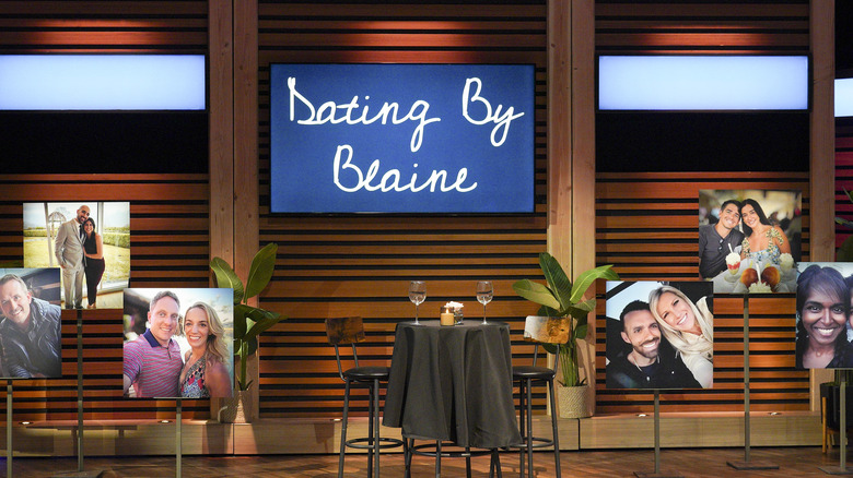 Dating by Blaine display on Shark Tank