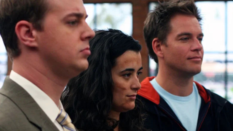 Ziva McGee Tony stare