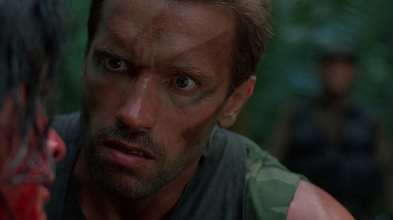 Arnie in Predator