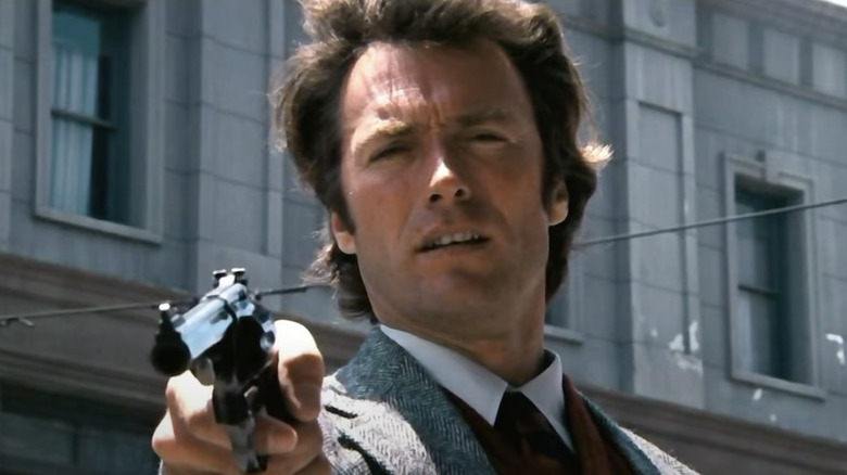 Dirty Harry pointing gun