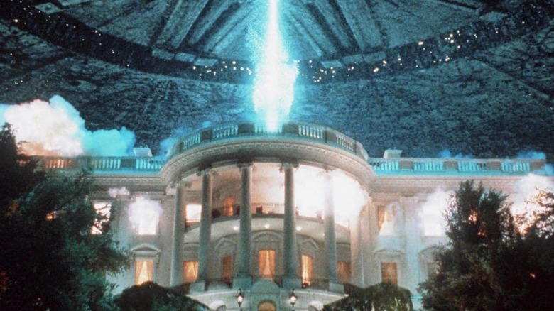 White House being blown up