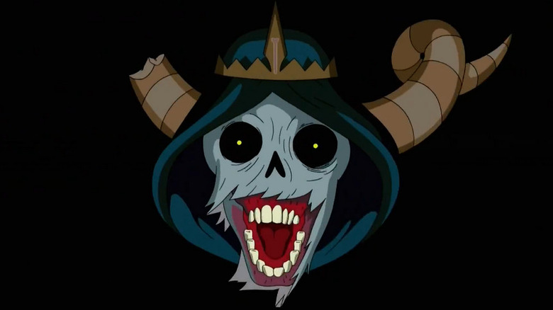 The Lich's face