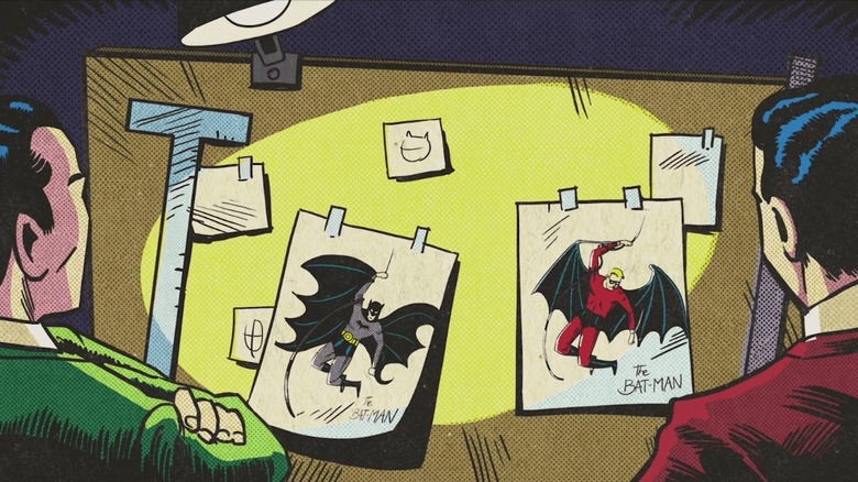 Bob and Bill creating Batman