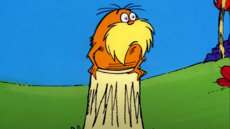 Lorax in a stump