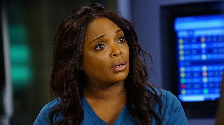 Chicago Med Marlyne Barrett is surprised