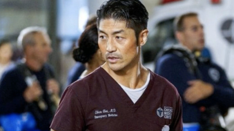 Chicago Med Brian Tee in a crisis