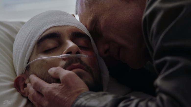 Chicago P.D. Voight cries over his son