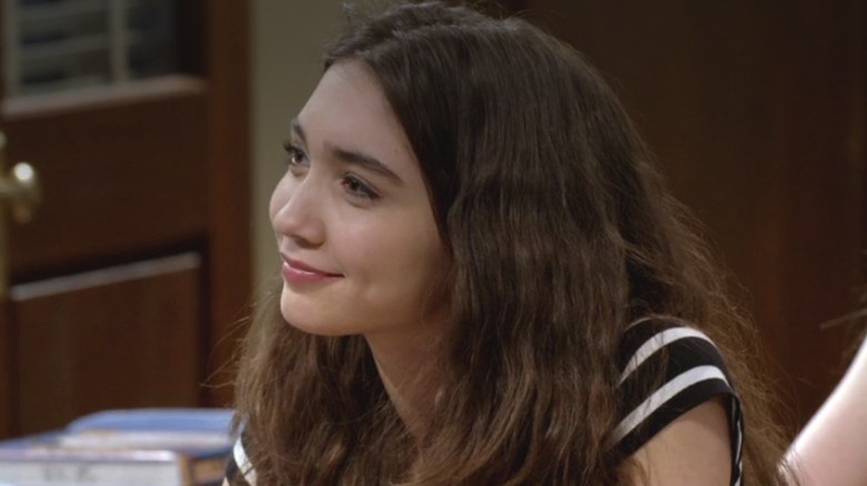 Rowan Blanchard smiling dimples