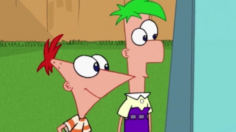 Phineas and Ferb engaged