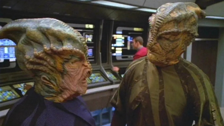 Gegen and Veer aboard Voyager