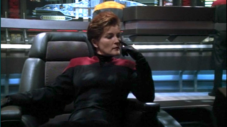 Evil Captain Janeway on Voyager