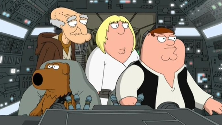 Family Guy as Star Wars characters