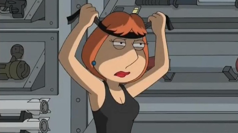 Lois gets ready for battle