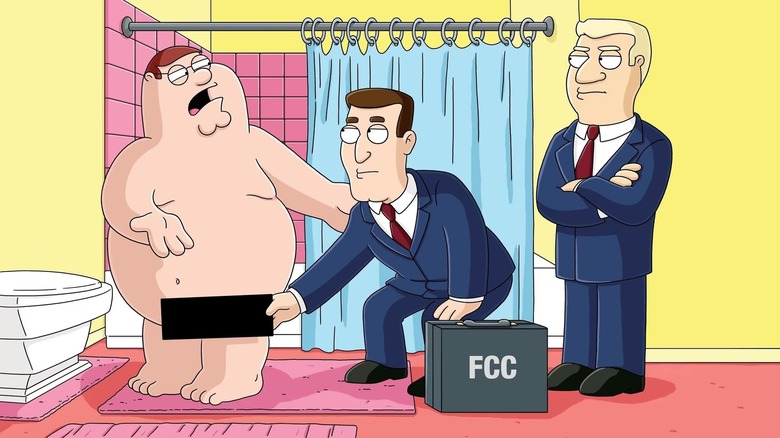 FCC censors Peter in bathroom