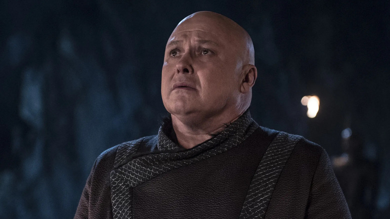 Varys about to be executed on Dragonstone