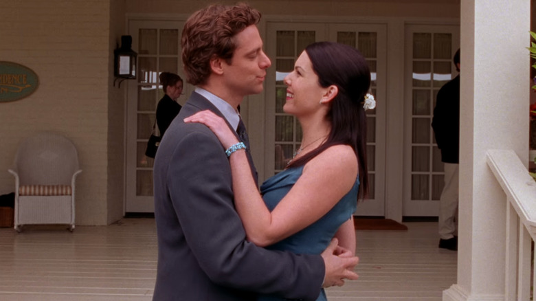 Christopher and Lorelai together