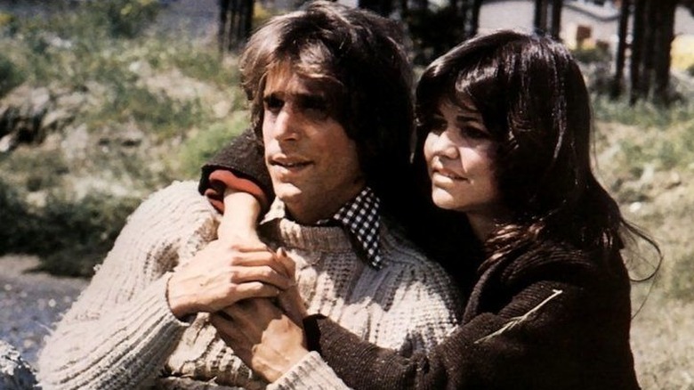 Sally Field hugs Henry Winkler