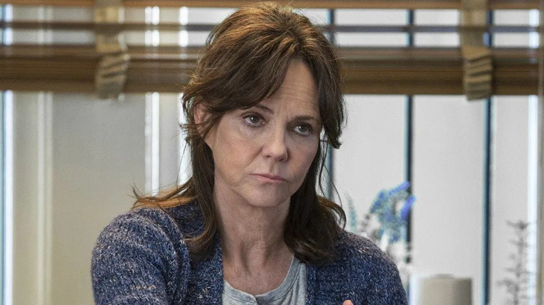 Sally Field sits in hospital