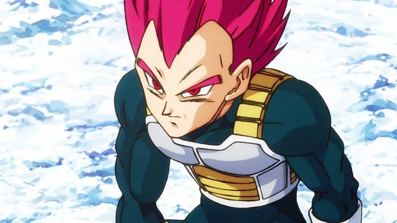 Vegeta as a Super Saiyan God