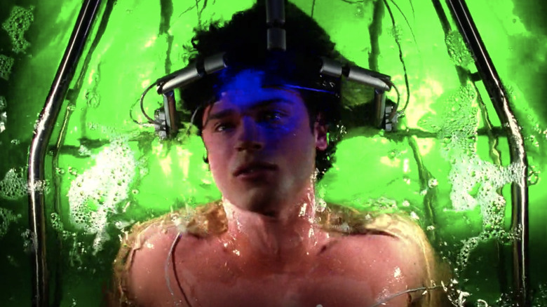 Clark in the memory tank Smallville