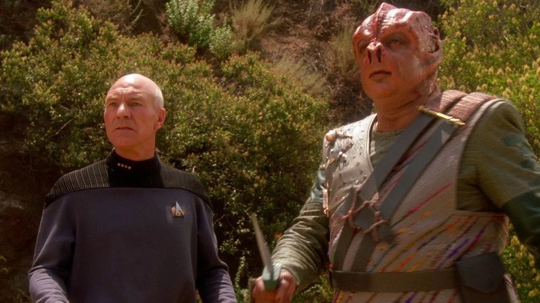 Picard with Dathon