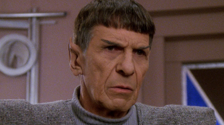 Spock arrives in "The Next Generation"