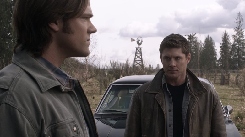 Dean tries to talk to Sam