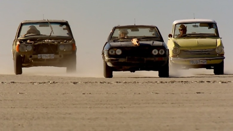 Top Gear racing in Botswana