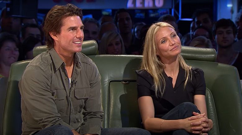 Tom Cruise and Cameron Diaz on Top Gear