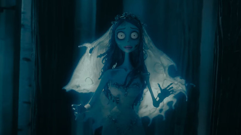 Corpse Bride in forest