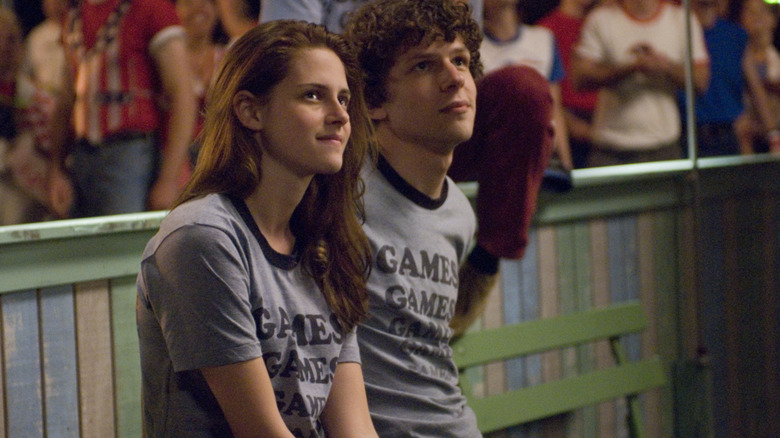 Adventureland Em and James watch show