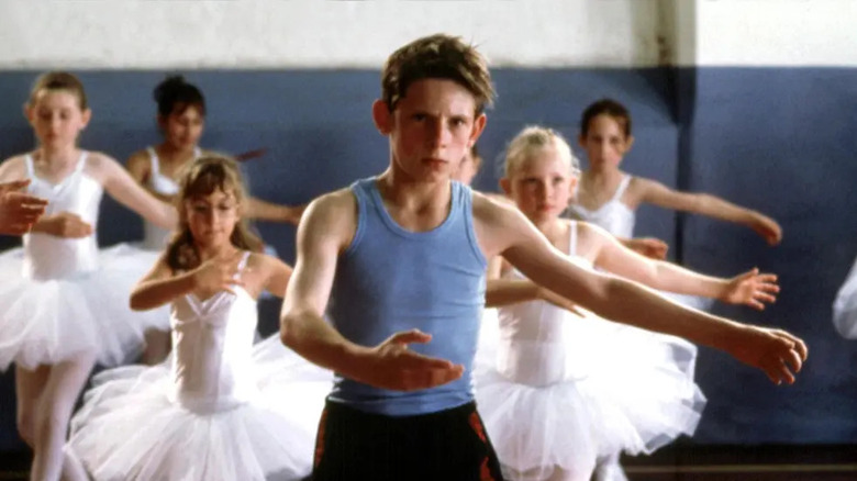 Jamie Bell dances in Billy Elliot